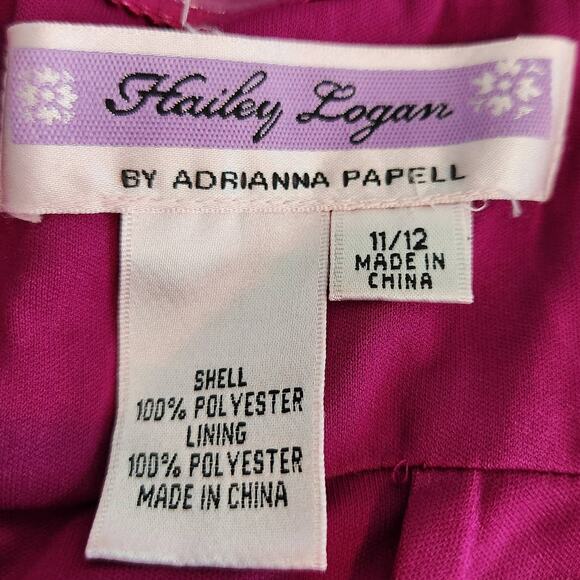 VINTAGE Formal Halter Gown Empire Waist Dress Pink Jeweled Beaded Size 8 - Picture 3 of 6